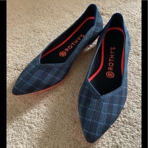 Rothy’s Pointed Flats New Size 8